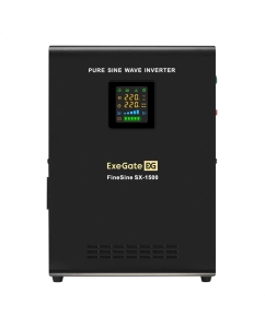 Купить ИБП ExeGate FineSine SX-1500.LCD.AVR.2SH  в E-mobi