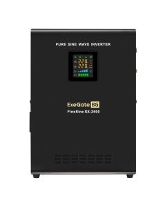 Купить ИБП ExeGate FineSine SX-2500.LCD.AVR.2SH  в E-mobi