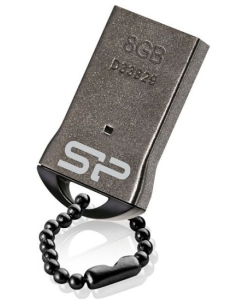 Купить Флешка Silicon Power Touch T01 8ГБ Black (SP008GBUF2T01V1K)  в E-mobi