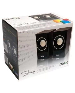 Купить Колонки компьютерные Dialog Stride Black (AST-15UP)  в E-mobi