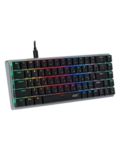Купить Клавиатура Acer OKW302 механическая, USB, for gamer, LED, серебристая, ZL.KBDCC.01C  в E-mobi