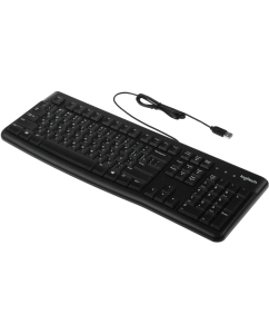 Купить Проводная клавиатура Logitech K120 Black (920-002583)  в E-mobi