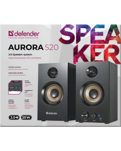 Купить Колонки компьютерные Defender Aurora S20 Black (65419)  в E-mobi