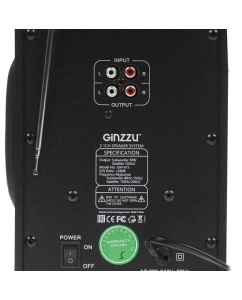 Купить Колонки компьютерные Ginzzu GM-415 Black (00-00001250)  в E-mobi