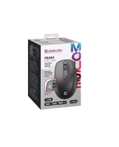 Купить Беспроводная мышь Defender MM-296 черный (52296)  в E-mobi