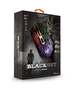 Купить Проводная игровая мышь QUMO Out M03 черный (21347)  в E-mobi