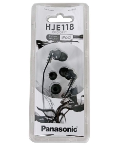 Купить Наушники Panasonic RP-HJE118GU Black  в E-mobi