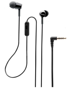 Купить Наушники Sony MDR-EX155AP Black  в E-mobi