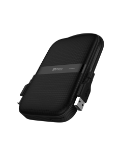 Купить Диск HDD Silicon Power Armor A60, 1TB, 2.5", USB 3.2, черный  в E-mobi