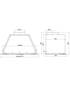 Купить Вытяжка встраиваемая ELIKOR Flat 42П-430-К3Д КВ II М-430-42-559 серебристый  в E-mobi