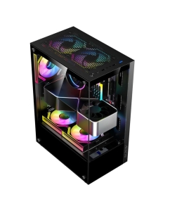 Купить Корпус компьютерный ALSEYE Spider-B (143373) черный  в E-mobi