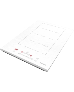 Купить Встраиваемая варочная панель индукционная HYUNDAI HHI 3772 белый  в E-mobi