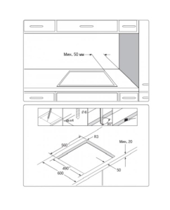 Купить Встраиваемая варочная панель электрическая Samsung NZ64T3506AK черный  в E-mobi