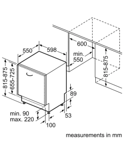 Купить Встраиваемая посудомоечная машина Bosch SMV4HVX03E  в E-mobi