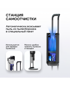 Купить Пылесос Roidmi X200 jet черный  в E-mobi