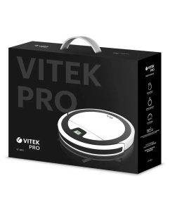 Купить Робот-пылесос VITEK VT-1803 белый, черный  в E-mobi