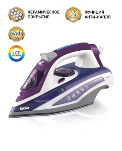 Купить Утюг BBK ISE-2404 Purple  в E-mobi