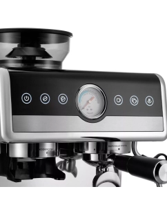 Купить Рожковая кофемашина Kitfort КТ-7413 серая  в E-mobi