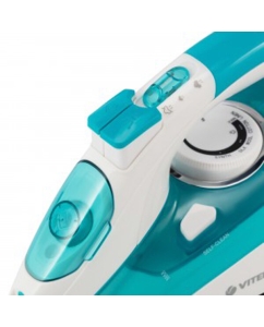 Купить Утюг Vitek VT-8355 MC белый, бирюзовый  в E-mobi