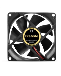 Купить Корпусной вентилятор ExeGate 24B DC ExeGate EX08025S2P-24 (EX295206RUS)  в E-mobi
