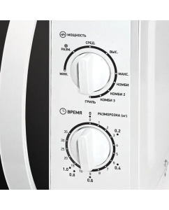 Купить Микроволновая печь соло BBK 20MWG-738M/W белый  в E-mobi