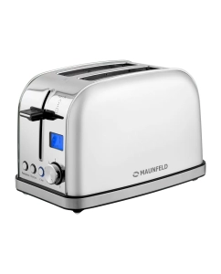 Купить Тостер MAUNFELD MF-821WH Silver  в E-mobi