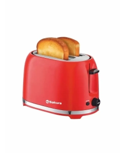 Купить Тостер SAKURA SA-7610R красный  в E-mobi