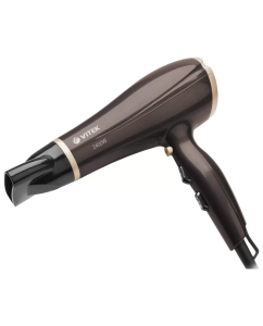 Купить Фен VITEK VT-8211 2 400 Вт коричневый, золотистый в E-mobi