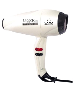 Купить Фен GA.MA Leggero ION 2 100 Вт белый, черный  в E-mobi
