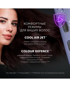 Купить Фен Polaris PHD 2044Ti Quattro Ionic 1900 Вт лавандовый  в E-mobi