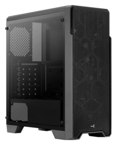 Купить Корпус компьютерный AeroCool Ore Saturn (ORE FRGB-G-BK-V1) Black  в E-mobi