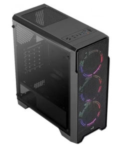 Купить Корпус компьютерный AeroCool Ore Saturn (ORE FRGB-G-BK-V1) Black  в E-mobi