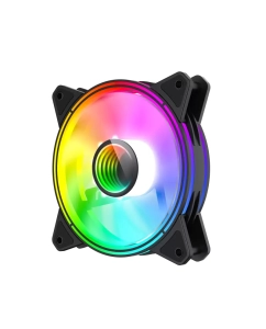 Купить Кулер для корпуса GameMax FN-12Rainbow-Q-Infinity BK  в E-mobi