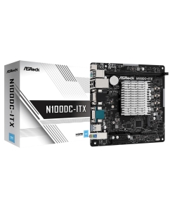 Купить Материнская плата со встроенным процессором ASRock N100DC-ITX (N100DC-ITX) в E-mobi
