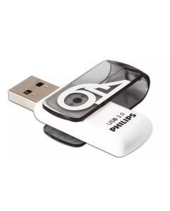 Купить Флэш-накопитель Philips Vivid3.0 64Gb, FM64FD00B/97 в E-mobi