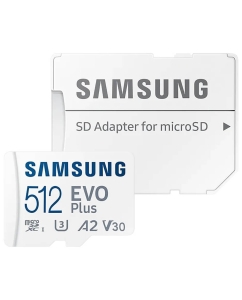Купить Карта памяти Samsung Micro SDXC 512Гб EVO Plus (172236)  в E-mobi