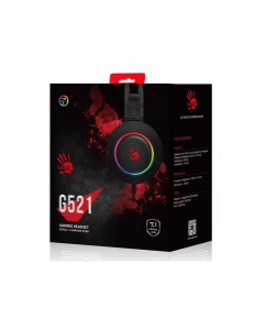 Купить Игровая гарнитура A4Tech Bloody G521 Black  в E-mobi