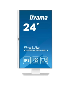 Купить 24" Монитор iiyama XUB2492HSU-W6 белый 100Hz 1920x1080 IPS  в E-mobi