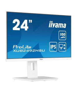 Купить 24" Монитор iiyama XUB2492HSU-W6 белый 100Hz 1920x1080 IPS  в E-mobi