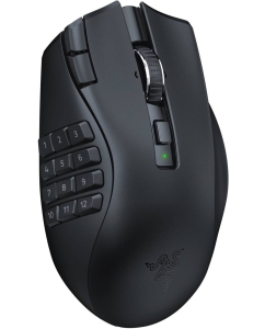 Купить Беспроводная игровая мышь Razer Naga V2 HyperSpeed Black (RZ01-03600100-R3G1)  в E-mobi