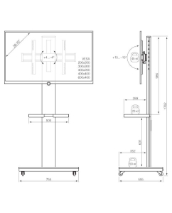 Купить Подставка для телевизора Holder PR-106  в E-mobi