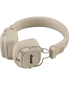Купить Беспроводные наушники Marshall Major V Beige (7340055401111)  в E-mobi