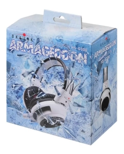 Купить Игровая гарнитура OKLICK Armageddon HS-G300 White/Black  в E-mobi