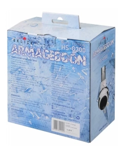 Купить Игровая гарнитура OKLICK Armageddon HS-G300 White/Black  в E-mobi