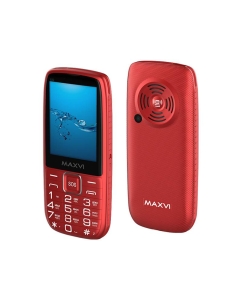Купить Мобильный телефон Maxvi B32 Red в E-mobi