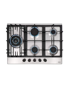 Купить Встраиваемая варочная панель газовая Delonghi GERMANA 7GW IM серебристый в E-mobi