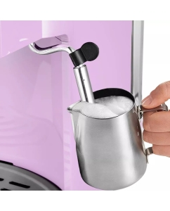 Купить Рожковая кофеварка Kitfort КТ-7114-3 розовый  в E-mobi