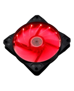 Купить Вентилятор Digma DFAN-LED-RED 3-pin, 4-pinMolex24dB, 160gr, LED, Ret  в E-mobi