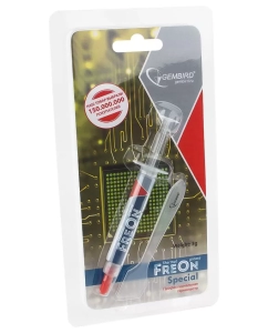 Купить Термопаста Gembird FreOn Special GF-11-3 для радиаторов, 3гр, шприц  в E-mobi