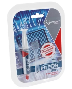 Купить Термопаста Gembird FreOn Ultra GF-21-5 для радиаторов, 5гр, шприц  в E-mobi